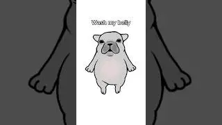 Wash my belly 🧽🫧 #foryou #animation #art