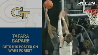 Georgia Tech's Tafara Gapare Gets His Poster