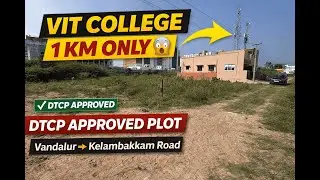 Direct Owner Land For Sale in OMR- Melakottaiyur | DTCP Approved Land #chennaiplots #kelambakkam