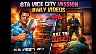 GTA Vice City Mission | Ship Order Kill Mission | Bodyguard Attack | PS2 Gameplay
