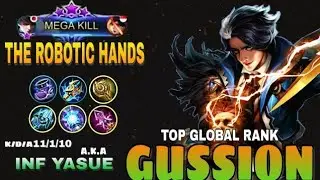1 Sec Kill Yasue #5 | Yasue The Fastest Gusion Player | Aggressive Gameplay ~ Mobile Legends