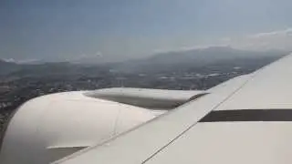 Landing in Rio on Emirates 777-300ER