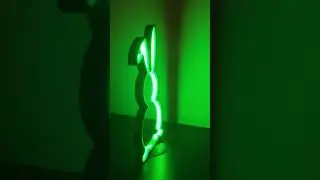 Easter bunny LED light
