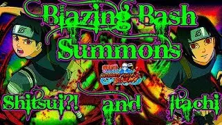 ITACHI AND -SHITSUI- BLAZING BASH PULLS! NARUTO ULTIMATE NINJA BLAZING!