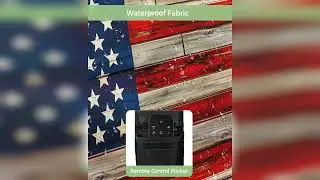 Review: American Flag Outdoor TV Cover 30 to 32 Inches Weatherproof & Waterproof, Red Striped ...