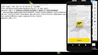 How to Check Package Name and Activity Name of Android Application with ADB on Mac OS