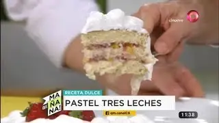 Receta dulce: pastel tres leches