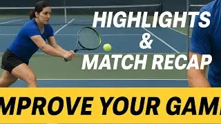 Tennis Practice Day 2 & Match Highlights | Intense Rallies, Big Winners & Top Moments!