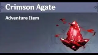 SNOW COVERED PATH CRIMSON AGATE Genshin Impact
