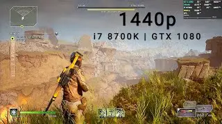 Outriders | 1440p | i7 8700K | GTX 1080 | Max Settings | PERFORMANCE TEST | GAMEPLAY