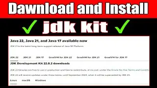 How to install jdk | how to dawnload jdk | how to install java developement kit | dawnload java kit