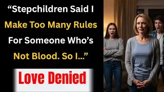 Stepchildren Said I Make Too Many Rules For Someone Who&rsquo;s Not Blood. So i