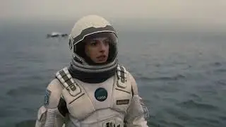Simple Minds - Spaceface (Instrumental Version) with Interstellar (Edited Water World Scene)