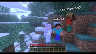 Minecraft let's play! With my friend and my brother, Part 1!