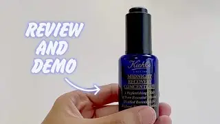 Demo and Review: Kiehl's Midnight Recovery Concentrate