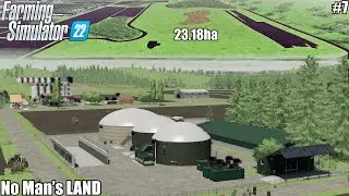Create MAP, 23.18ha FIELD creation and BGA construction│No Man's Land│FS 22│ 6