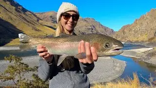 SteelHead Fishing on the SNAKE RIVER Idaho, Breathtaking Trip!