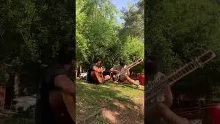 [113/365] El Gita 🪷🧘🏽&zwj;♂️#Sitar #guitar #music #improvisation #acoustic #original #duo