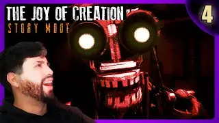FNAF(TJOCSM)#4 | EL TERROR NOS ESPERA EN EL S&Oacute;TANO |THE JOY OF CREATION: STORY MODE Gameplay Espa&ntilde;ol