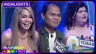 Yobab, Pooh at Ethel, nagpasaya sa Rainbow Rumble! | Rainbow Rumble