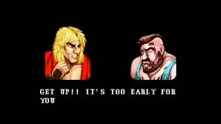 STREET FIGHTER II´ SPECIAL CHAMPION EDITION SEGA MEGA DRIVE KEN MASTERS