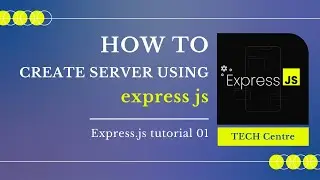 How to create server using express js