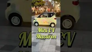 Mini EV Macaron! #automobile #evcar #electriccar #wuling #electricvehicle #miniev