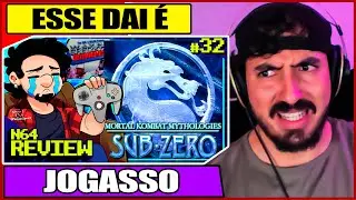 Zerando64 - Mortal Kombat Mythologies SubZero | Wayne Gretzky 3D Hockey 98 (análise) | Leozin React