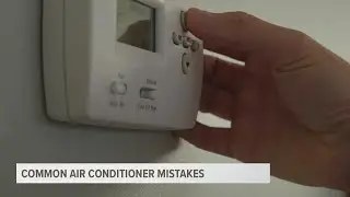 How to conserve energy when using an air conditioner