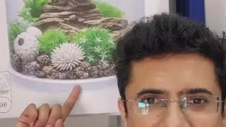 biorb 15 tube unboxing and setup and aquascaping....   🇦🇪 #aquascape #dubai #uae #aquascaping