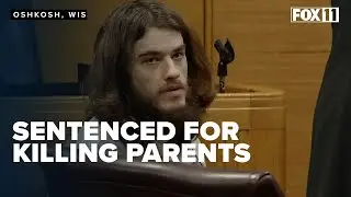 Son of Wisconsin cheese factory owners sentenced for killing his parents