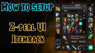 WOW Classic - How to setup Z-perl UI & Itemrack (Auto-queue included)