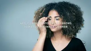 Tutorial: How to apply Spoiled Rich Eyebrow Cream