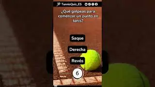 &iquest;Puedes resolver esta #trivia? #acertijos #tenis