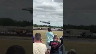 Polish F16 Tiger Demo take off at RIAT