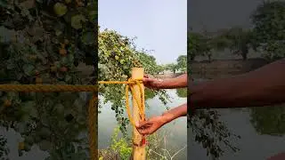 Great idea for a double twisted constrictor knot