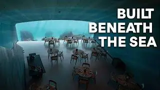This Underwater Restaurant Is Built Into the Ocean | Under, Norway