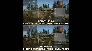 Ubuntu VS Fedora | Linux Gaming Benchmarks #linuxandbenchmark #gaming #gamingonlinux