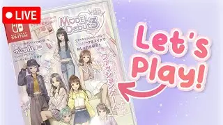 🔴Let's play more Model Debut 3 for Switch! 🎀