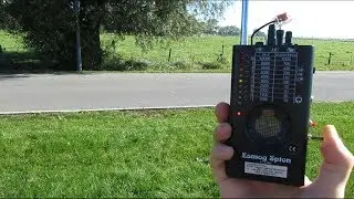 Sparking electric fence (schrikdraad): Tests with: Gigahertz ME3851A & Cornet ED88T & Esmog Spion