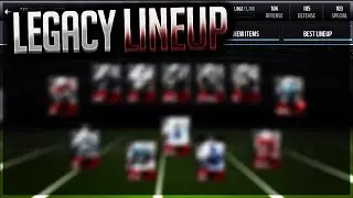 ALL ULTIMATE LEGEND TEAM! MY LEGACY TEAM! Madden Mobile Theme Team