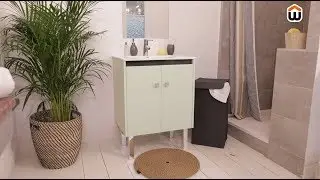 Relooker un meuble de salle de bain &ndash; DIY
