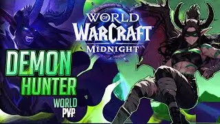 World PVP IS BACK  |  Havoc Demon Hunter  | Midnight 12.0 World of Warcraft 1 v X PVP