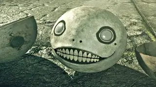 Nier Automata - Emil Boss Fight Level 99 (Secret Boss)
