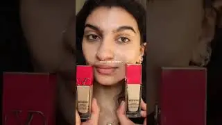 trying Valentino makeup for the first time