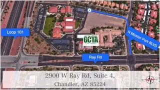 Grand Canyon Title   Chandler Office Map