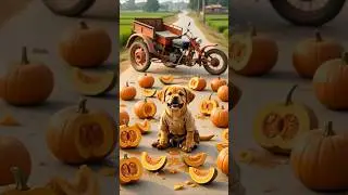 Poor puppy Pumpkins destroyed in Seconds#shorts #animagicfilmz #motivation #ai #animation #viral