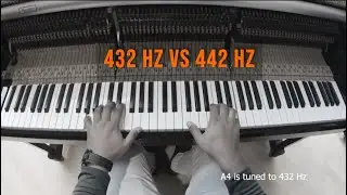 Chopin 432 Hz vs 440 Hz | Tuner's experiment