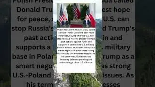 Is Duda betting global peace on Trump&rsquo;s ego over real diplomatic strategy?