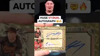 HUGE 1/1 DUAL AUTOGRAPH PULL!! 🤯 IS THIS THE BEST CARD IN THE WHOLE SET?!? 🔥